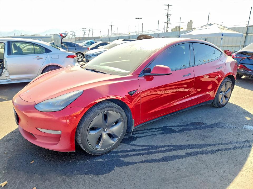 Продажа на аукционе авто 2021 Tesla Model 3, vin: 5YJ3E1EB7MF875470, номер лота: 54257036