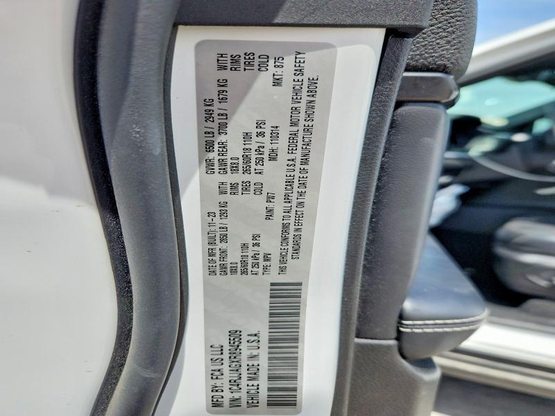2024 Jeep Grand Cherokee მანქანა იყიდება აუქციონზე, vin: 1C4RJJAGXR8945509, აუქციონის ნომერი: 52510766