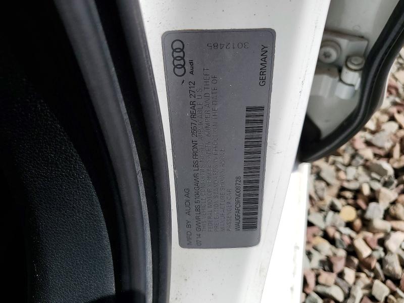 2015 Audi 6 მანქანა იყიდება აუქციონზე, vin: WAUGFAFC9FN009728, აუქციონის ნომერი: 52149546