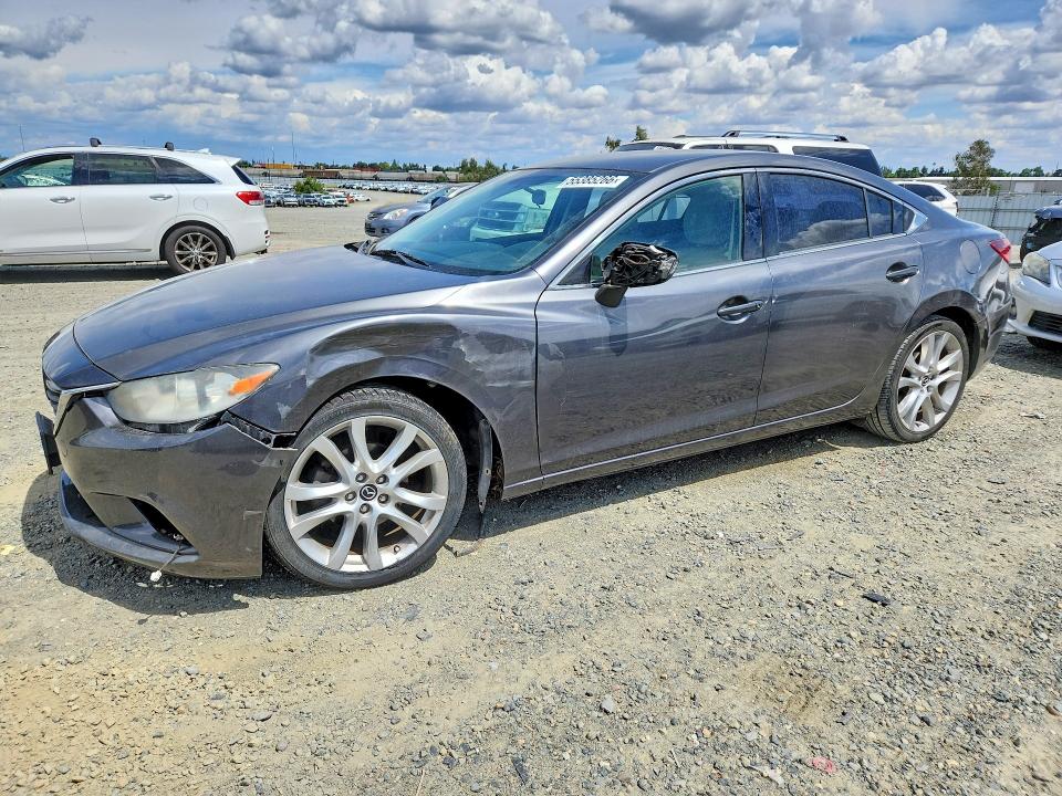 55385266 :رقم المزاد ، JM1GJ1V54E1107947 vin ، 2014 Mazda 6 مزاد بيع