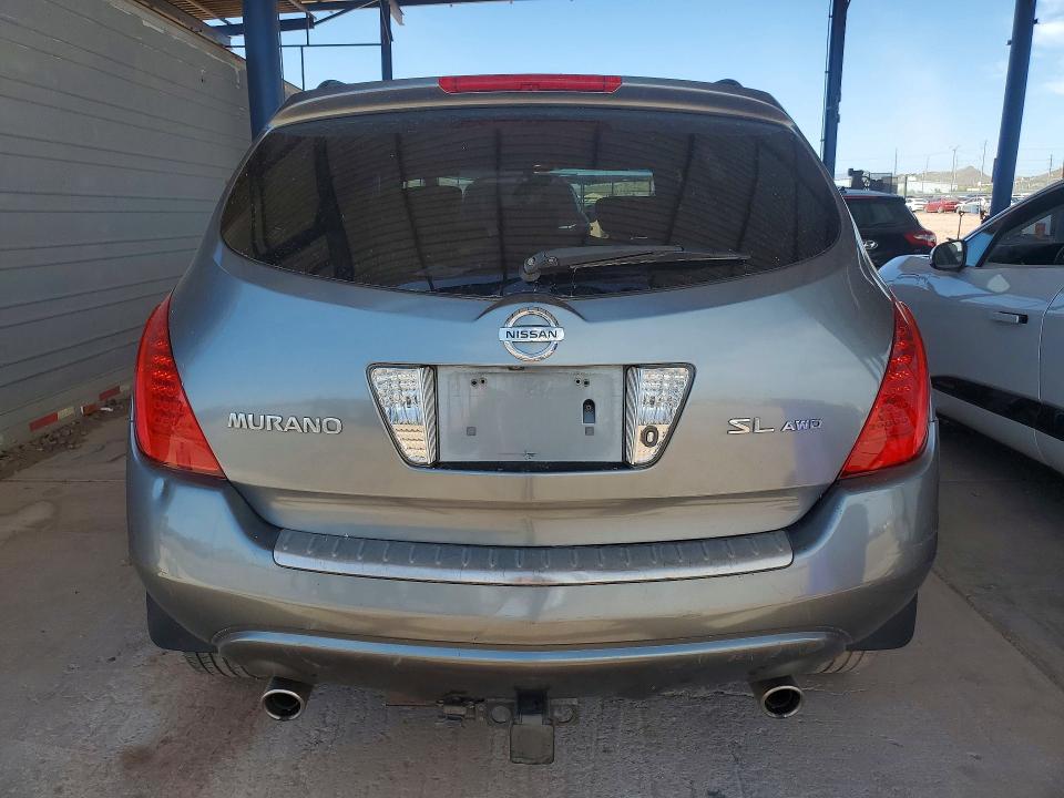 Aukcja sprzedaży 2006 Nissan Murano, vin: JN8AZ08W36W505334, numer aukcji: 55185206