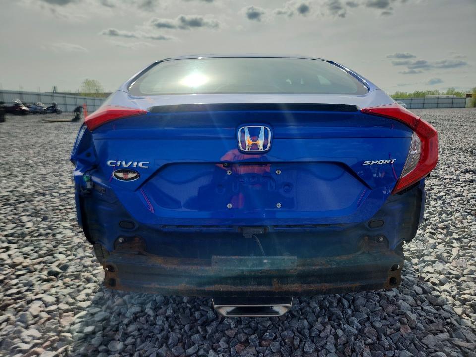 53304476 :رقم المزاد ، 19XFC2F8XKE013391 vin ، 2019 Honda Civic مزاد بيع