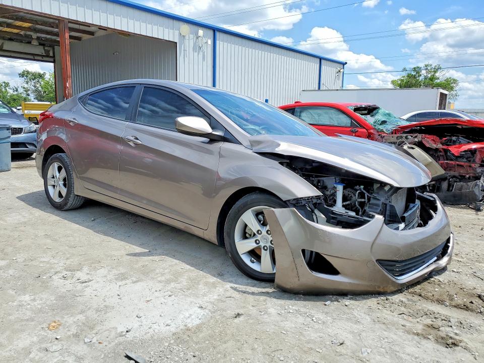 51598566 :رقم المزاد ، 5NPDH4AE7CH125614 vin ، 2012 Hyundai Elantra مزاد بيع