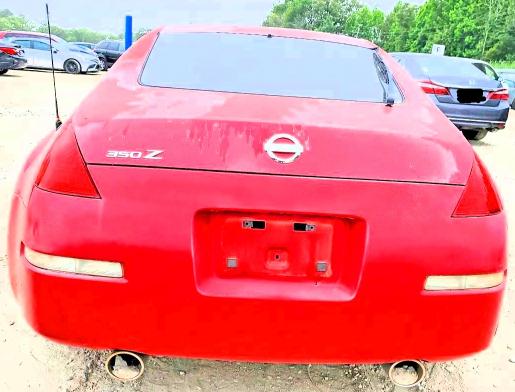 54204266 :رقم المزاد ، JN1AZ34D03T113364 vin ، 2003 Nissan 350z مزاد بيع