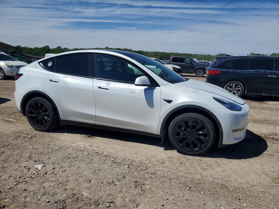 Продажа на аукционе авто 2022 Tesla Model Y, vin: 7SAYGDEE6NA016593, номер лота: 52584896