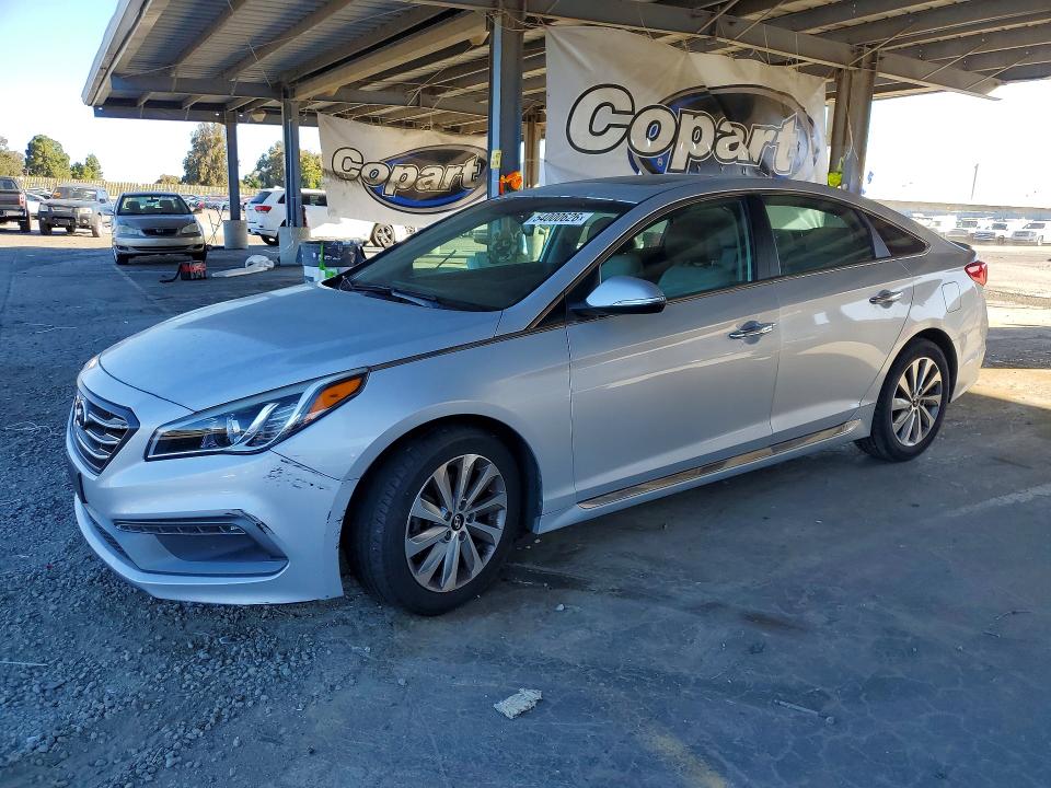 2017 Hyundai Sonata მანქანა იყიდება აუქციონზე, vin: 5NPE34AF2HH509111, აუქციონის ნომერი: 54000626