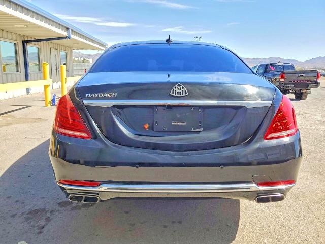 2016 Mercedes-benz S მანქანა იყიდება აუქციონზე, vin: WDDUX7GB5GA268601, აუქციონის ნომერი: 55211786