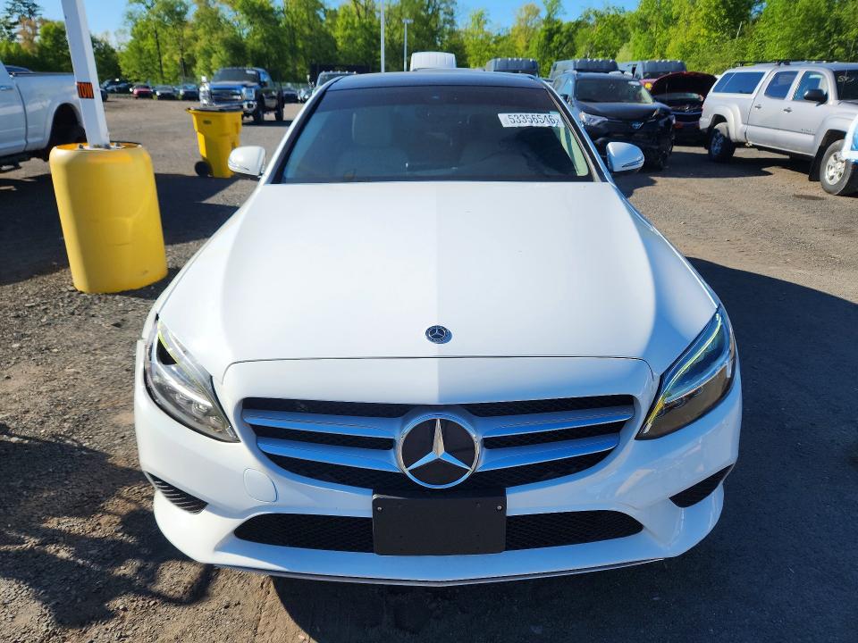 Продажа на аукционе авто 2021 Mercedes-benz C, vin: W1KWF8EBXMR626194, номер лота: 53356546