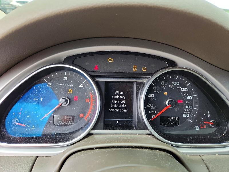 55072546 :رقم المزاد ، WA1VMAFE9CD000699 vin ، 2012 Audi Q7 مزاد بيع