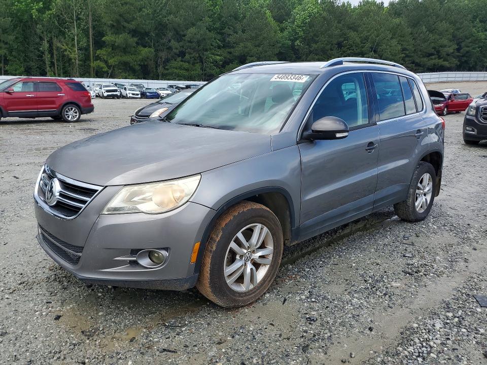 54893346 :رقم المزاد ، WVGAV7AX3BW525138 vin ، 2011 Volkswagen Tiguan مزاد بيع