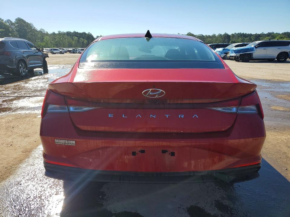 2022 Hyundai Elantra მანქანა იყიდება აუქციონზე, vin: KMHLM4AG2NU324003, აუქციონის ნომერი: 53825986
