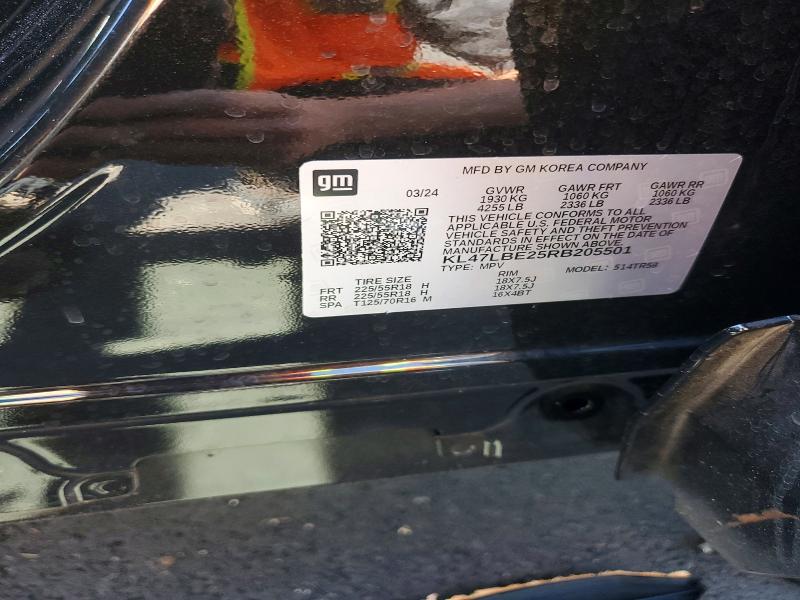 Продаж на аукціоні авто 2024 Buick Envista, vin: KL47LBE25RB205501, номер лоту: 54068706