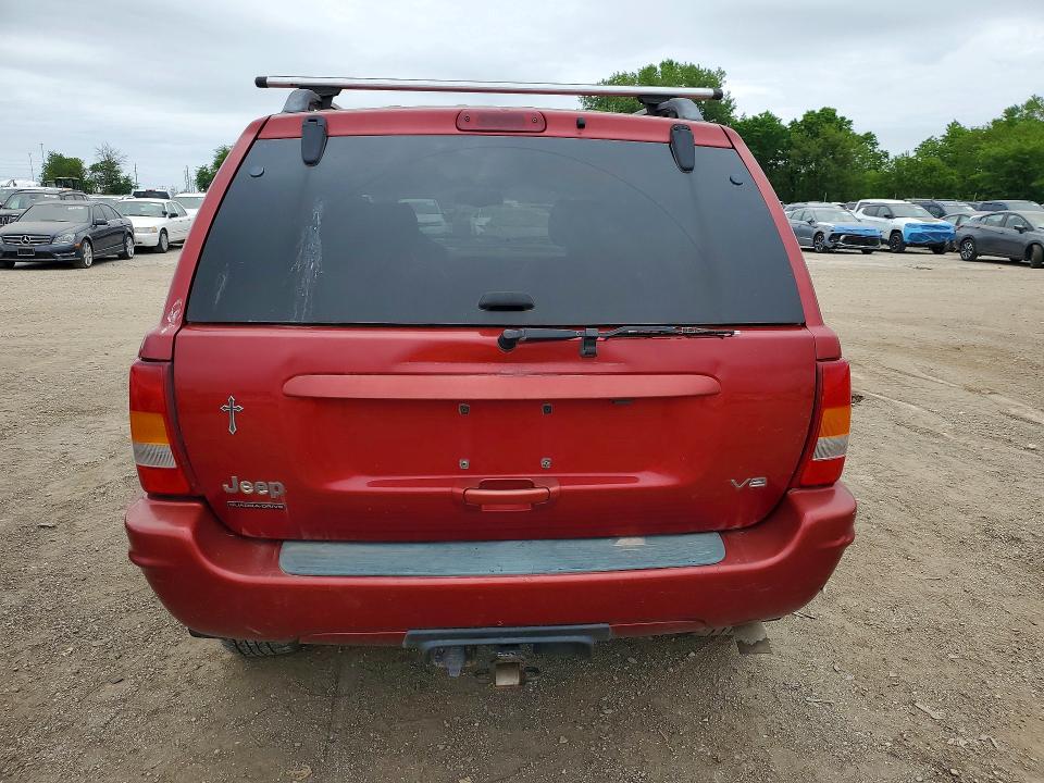 2003 Jeep Grand Cherokee მანქანა იყიდება აუქციონზე, vin: 1J4GW58N23C507649, აუქციონის ნომერი: 54543526