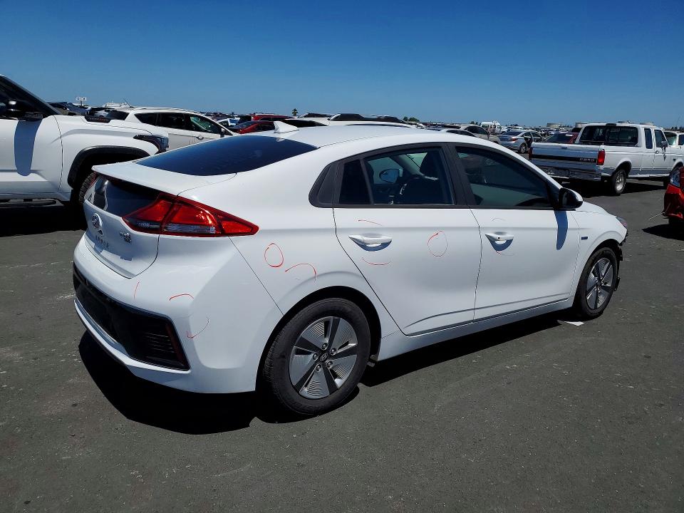 53387056 :رقم المزاد ، KMHC65LC9JU097543 vin ، 2018 Hyundai Ioniq مزاد بيع