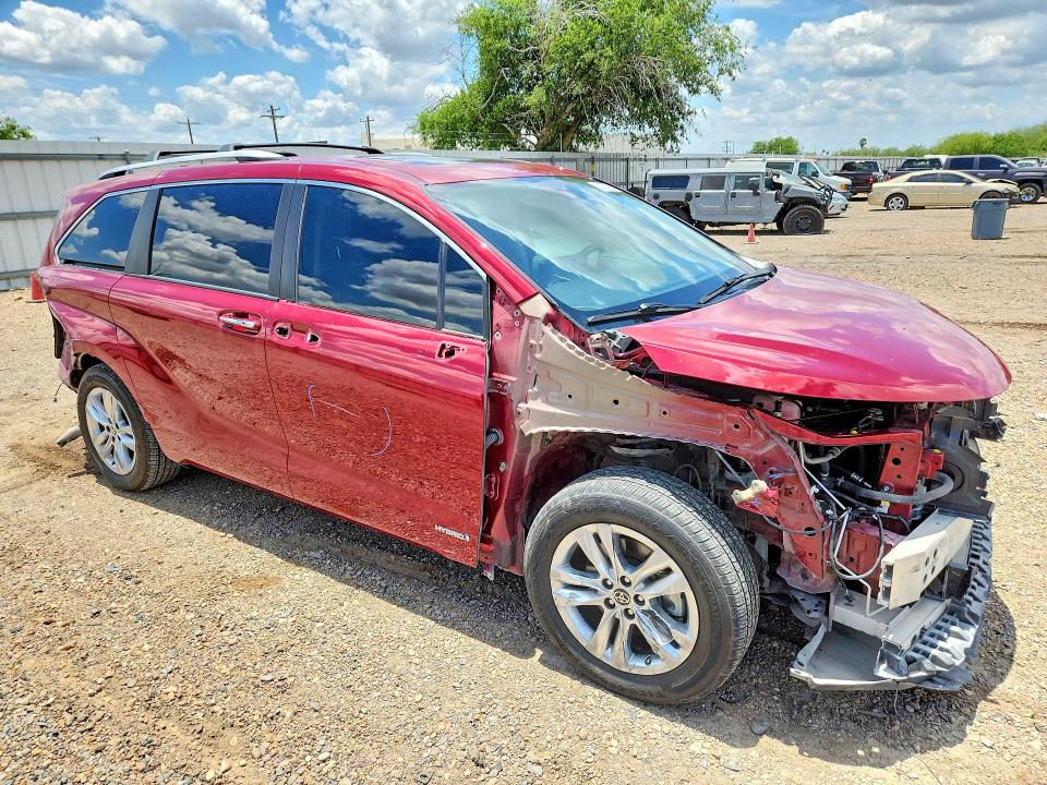 Продаж на аукціоні авто 2021 Toyota Sienna, vin: 5TDZRKEC9MS064245, номер лоту: 53297886