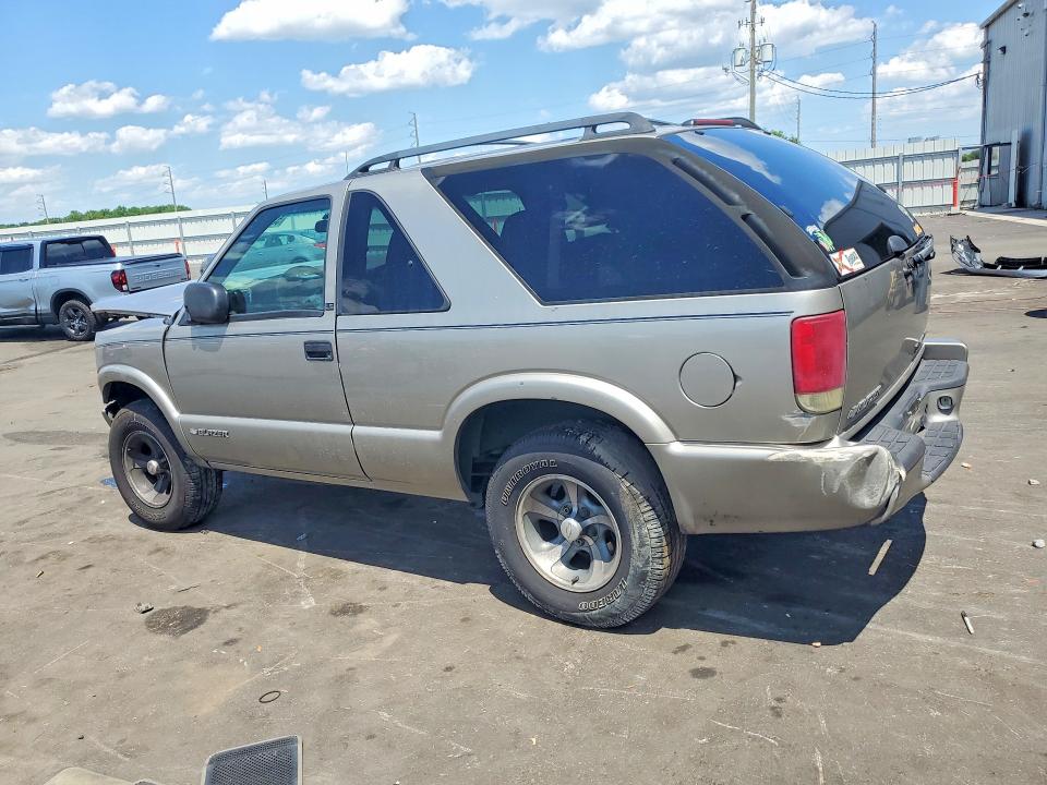 53737036 :رقم المزاد ، 1GNCS18X93K132852 vin ، 2003 Chevrolet Blazer مزاد بيع