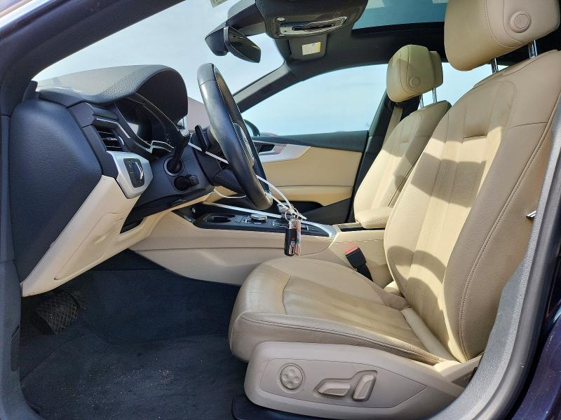 2018 Audi A5 მანქანა იყიდება აუქციონზე, vin: WAUBNCF51JA062000, აუქციონის ნომერი: 54254786