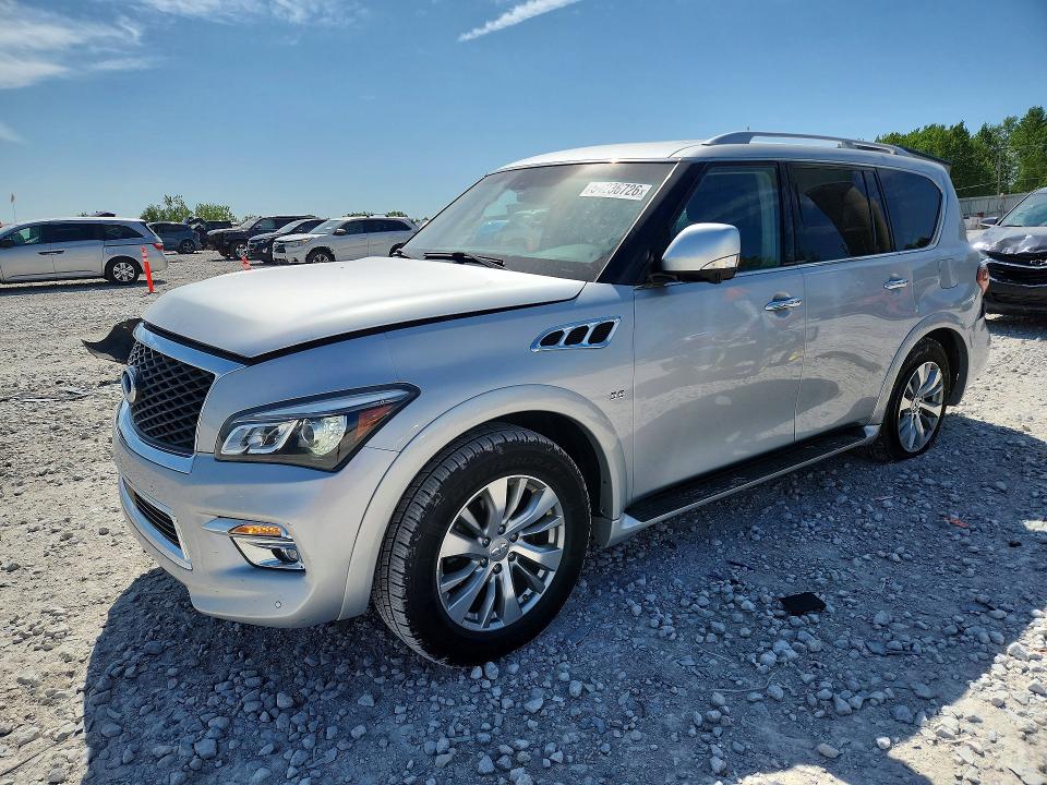 2017 Infiniti Qx80 მანქანა იყიდება აუქციონზე, vin: JN8AZ2NEXH9158190, აუქციონის ნომერი: 54236726