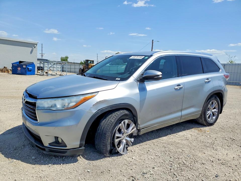 Aukcja sprzedaży 2015 Toyota Highlander, vin: 5TDJKRFH1FS220849, numer aukcji: 53076156
