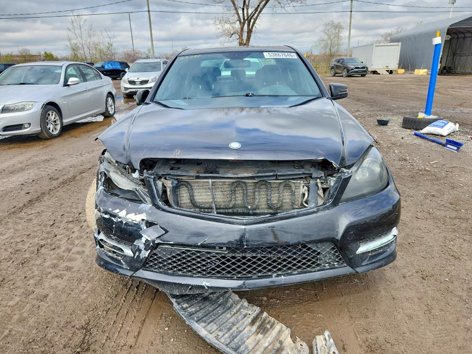 2012 Mercedes-benz C მანქანა იყიდება აუქციონზე, vin: WDDGF8FBXCA741295, აუქციონის ნომერი: 53867646