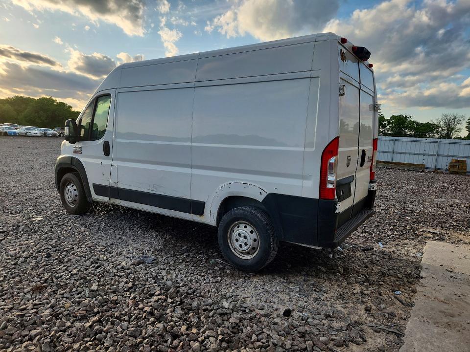 51605286 :رقم المزاد ، 3C6TRVCG4KE539909 vin ، 2019 Ram Promaster 2500 مزاد بيع