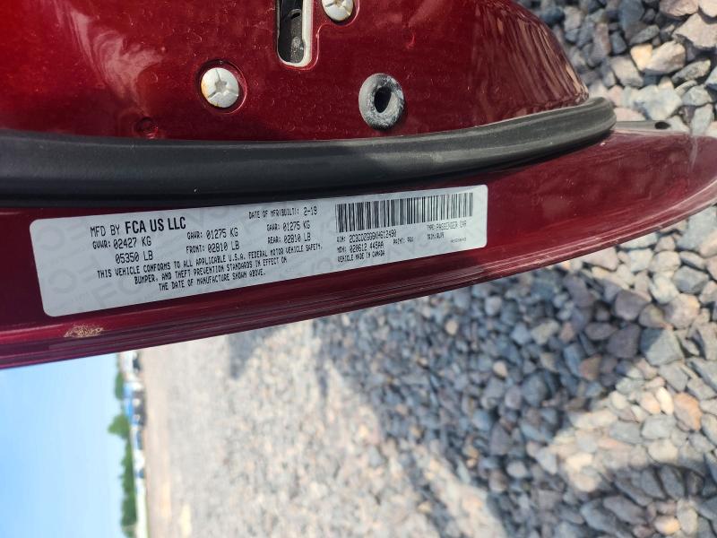 2019 Dodge Challenger მანქანა იყიდება აუქციონზე, vin: 2C3CDZGG6KH612490, აუქციონის ნომერი: 53128146