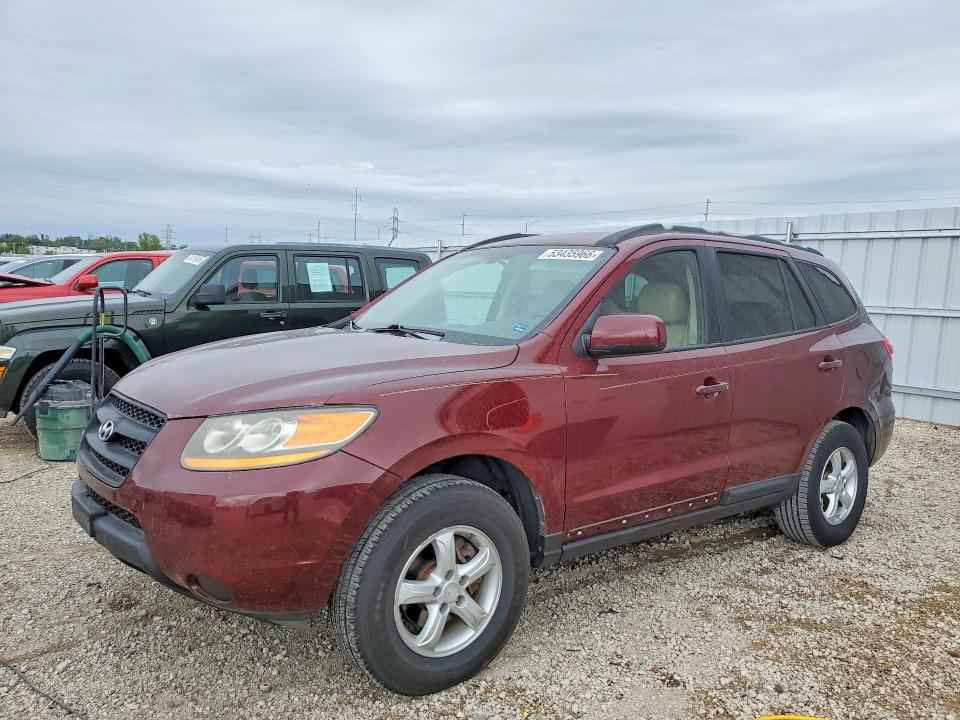 53435966 :رقم المزاد ، 5NMSG13D48H227910 vin ، 2008 Hyundai Santa Fe مزاد بيع