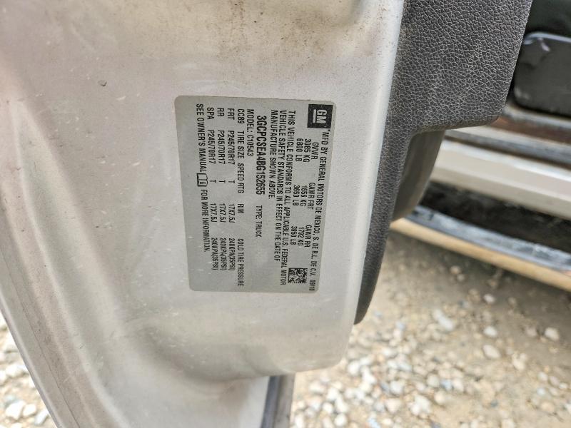 2011 Chevrolet Silverado მანქანა იყიდება აუქციონზე, vin: 3GCPCSEA4BG152655, აუქციონის ნომერი: 52368386