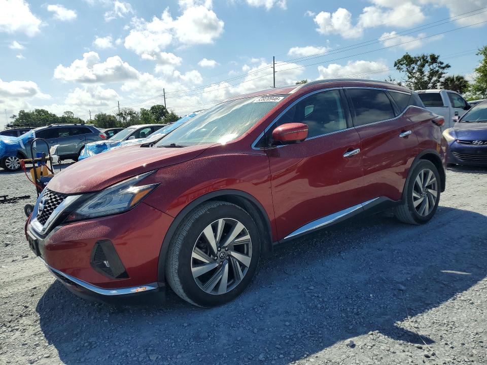 2019 Nissan Murano მანქანა იყიდება აუქციონზე, vin: 5N1AZ2MS3KN166211, აუქციონის ნომერი: 53920946
