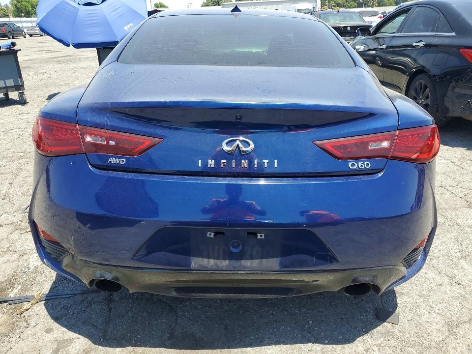 Продаж на аукціоні авто 2017 Infiniti Q60, vin: JN1EV7EL0HM551989, номер лоту: 54343876