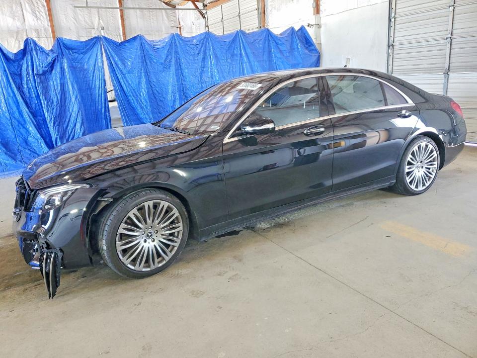 2018 Mercedes-benz S მანქანა იყიდება აუქციონზე, vin: WDDUG8GB3JA372811, აუქციონის ნომერი: 52882466