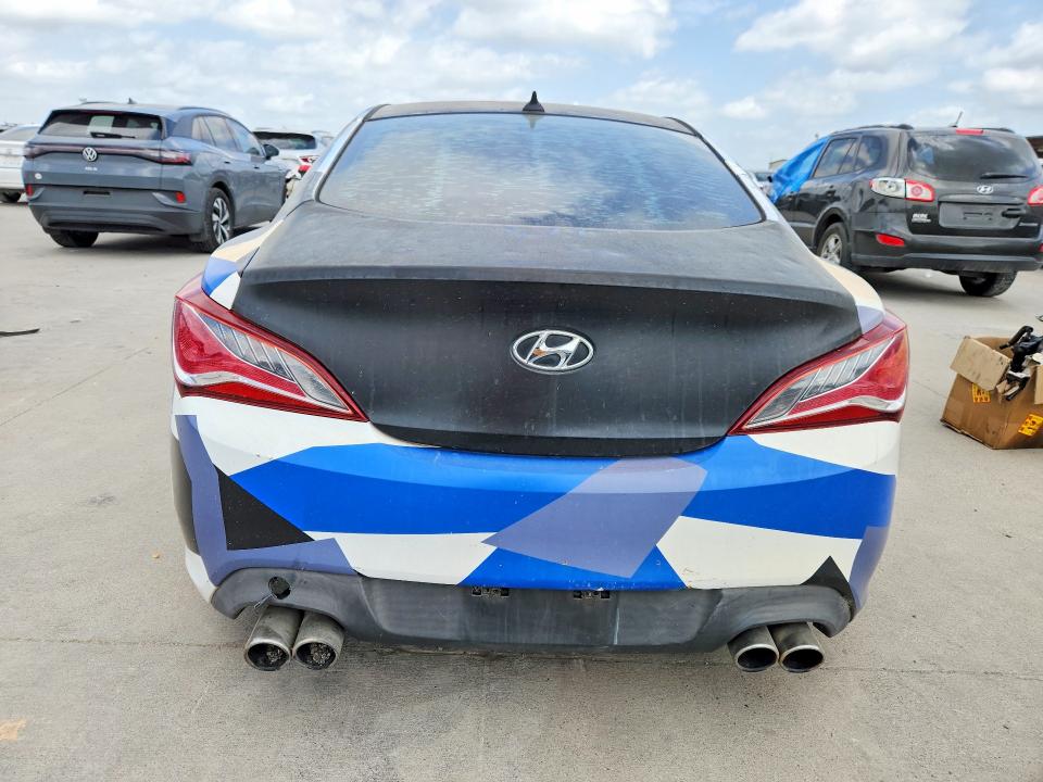 2015 Hyundai Genesis Coupe მანქანა იყიდება აუქციონზე, vin: KMHHU6KJ8FU122215, აუქციონის ნომერი: 53650266