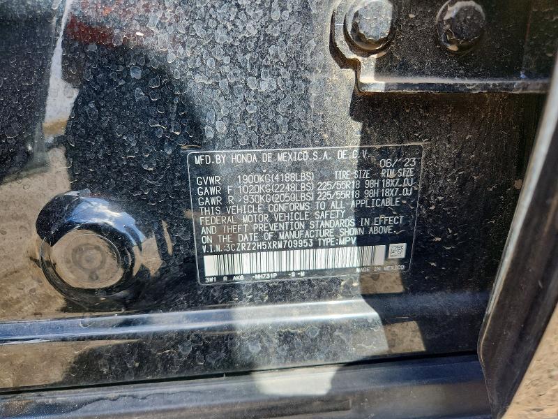 Aukcja sprzedaży 2024 Honda Hr-v, vin: 3CZRZ2H5XRM709953, numer aukcji: 54280406