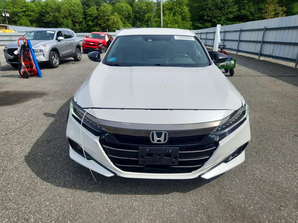 53990946 :رقم المزاد ، 1HGCV1F36MA056368 vin ، 2021 Honda Accord مزاد بيع