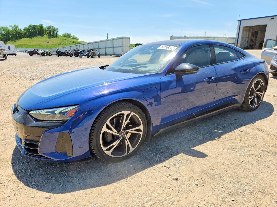 53896276 :رقم المزاد ، WAUEJBFW5N7003658 vin ، 2022 Audi E-tron Gt مزاد بيع