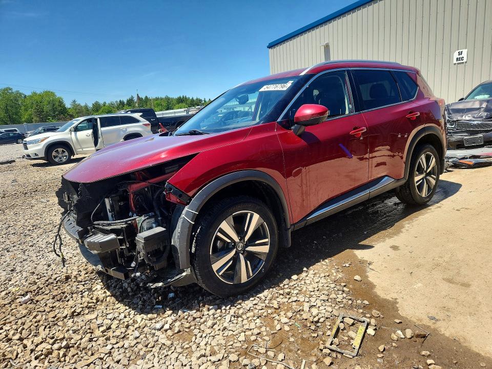 Продажа на аукционе авто 2021 Nissan Rogue, vin: JN8AT3CB1MW241177, номер лота: 54776796