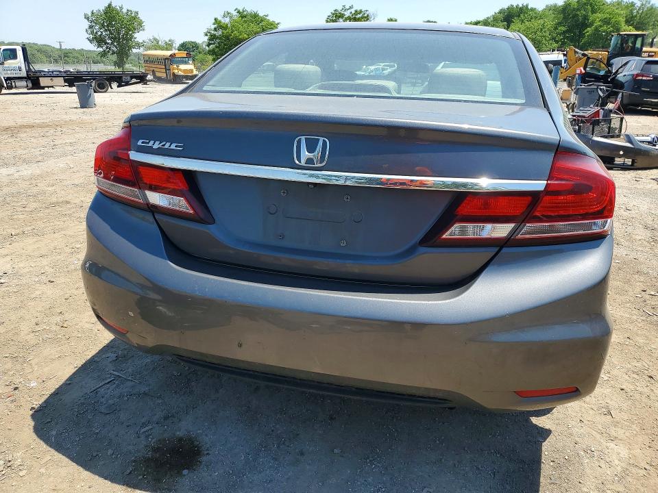 53137646 :رقم المزاد ، 2HGFB2F87DH541319 vin ، 2013 Honda Civic مزاد بيع