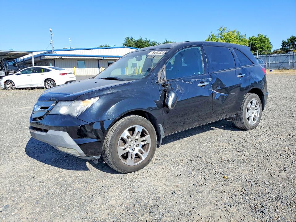 2009 Acura Mdx მანქანა იყიდება აუქციონზე, vin: 2HNYD28249H529219, აუქციონის ნომერი: 54027376