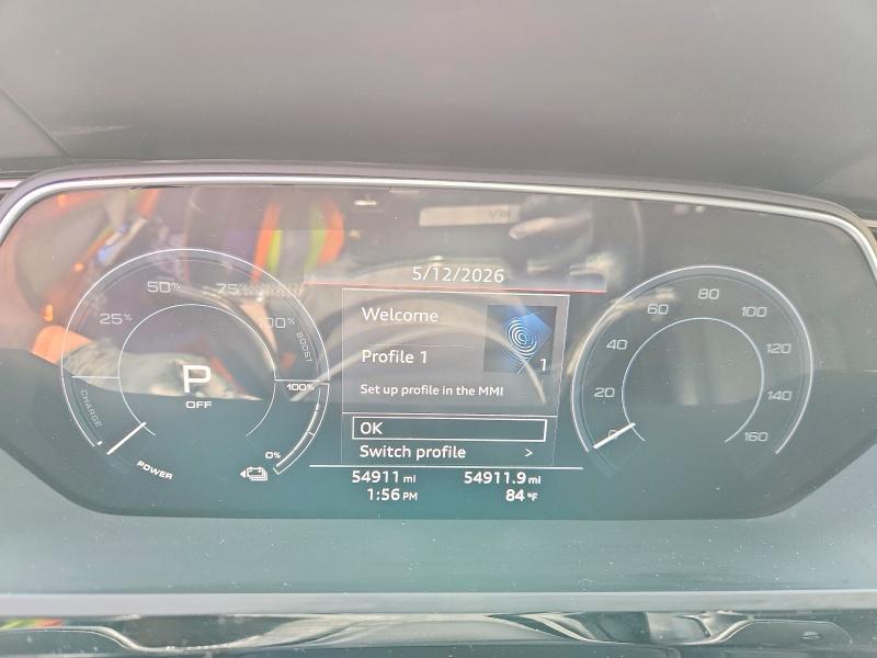 Aukcja sprzedaży 2019 Audi E-tron, vin: WA1VABGE1KB024518, numer aukcji: 53467756