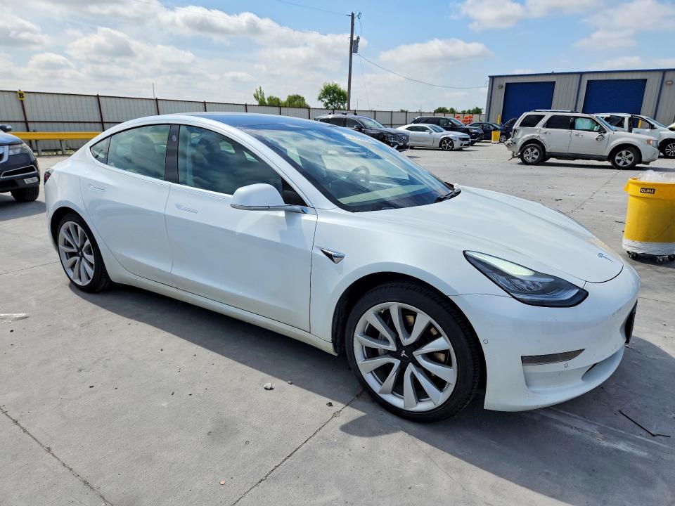 2020 Tesla Model 3 მანქანა იყიდება აუქციონზე, vin: 5YJ3E1EA3LF802473, აუქციონის ნომერი: 54334236