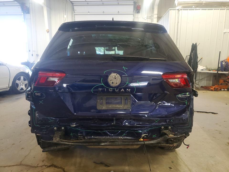 2022 Volkswagen Tiguan მანქანა იყიდება აუქციონზე, vin: 3VV2B7AX2NM148809, აუქციონის ნომერი: 53064686