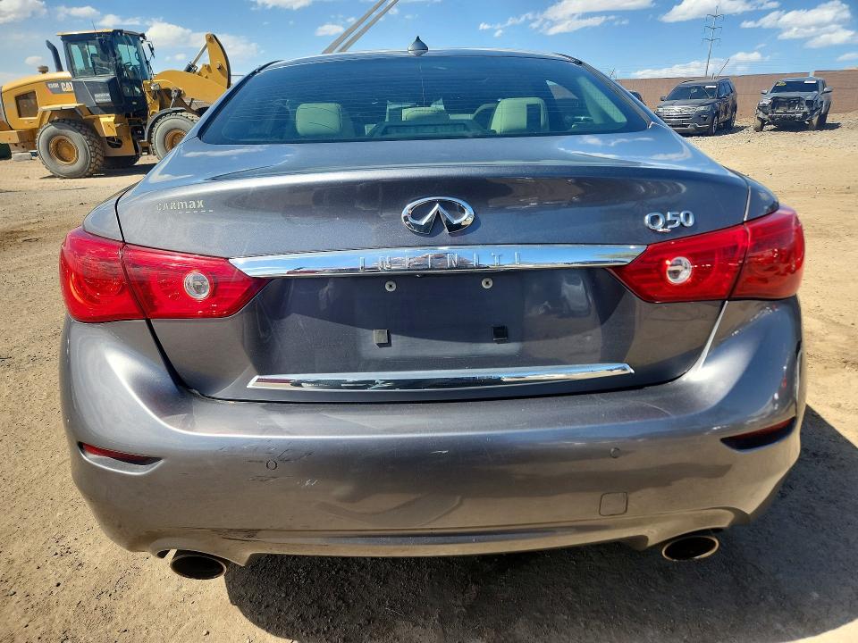 Продажа на аукционе авто 2014 Infiniti Q50, vin: JN1BV7AP0EM676935, номер лота: 55632576