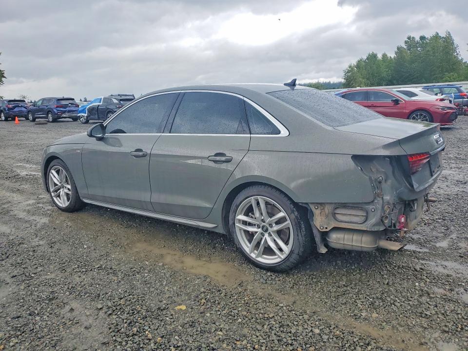2024 Audi A4 მანქანა იყიდება აუქციონზე, vin: WAUEAAF43RN010750, აუქციონის ნომერი: 53459676