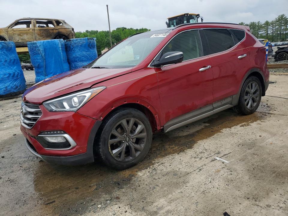 Продажа на аукционе авто 2017 Hyundai Santa Fe Sport, vin: 5XYZWDLA5HG444658, номер лота: 54627146