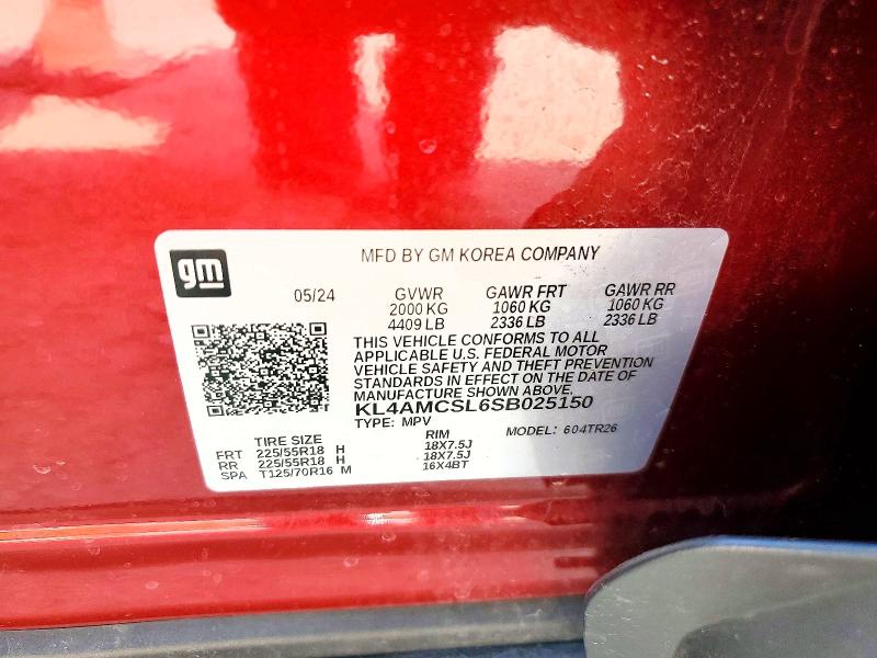 Продажа на аукционе авто 2025 Buick Encore Gx, vin: KL4AMCSL6SB025150, номер лота: 54151436