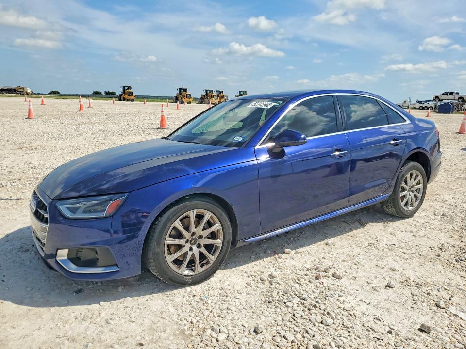 52345606 :رقم المزاد ، WAUABAF49NA004853 vin ، 2022 Audi A4 مزاد بيع