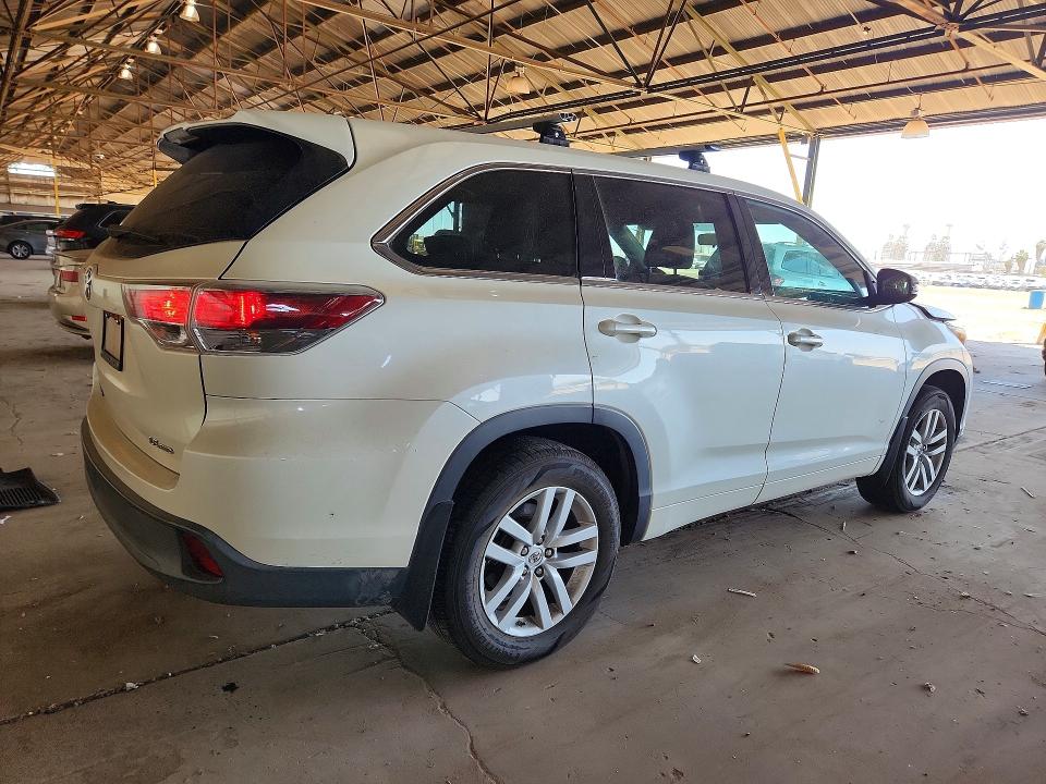 Продажа на аукционе авто 2014 Toyota Highlander, vin: 5TDBKRFH3ES053610, номер лота: 55037206