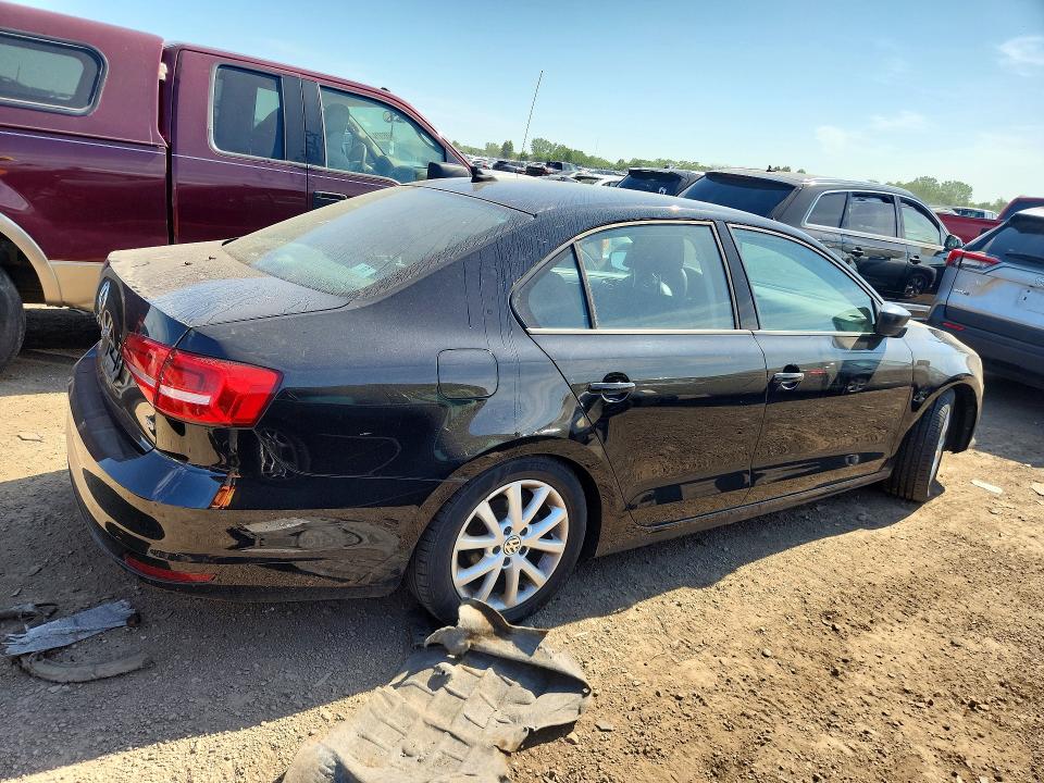 2015 Volkswagen Jetta მანქანა იყიდება აუქციონზე, vin: 3VWD17AJXFM353251, აუქციონის ნომერი: 54619946