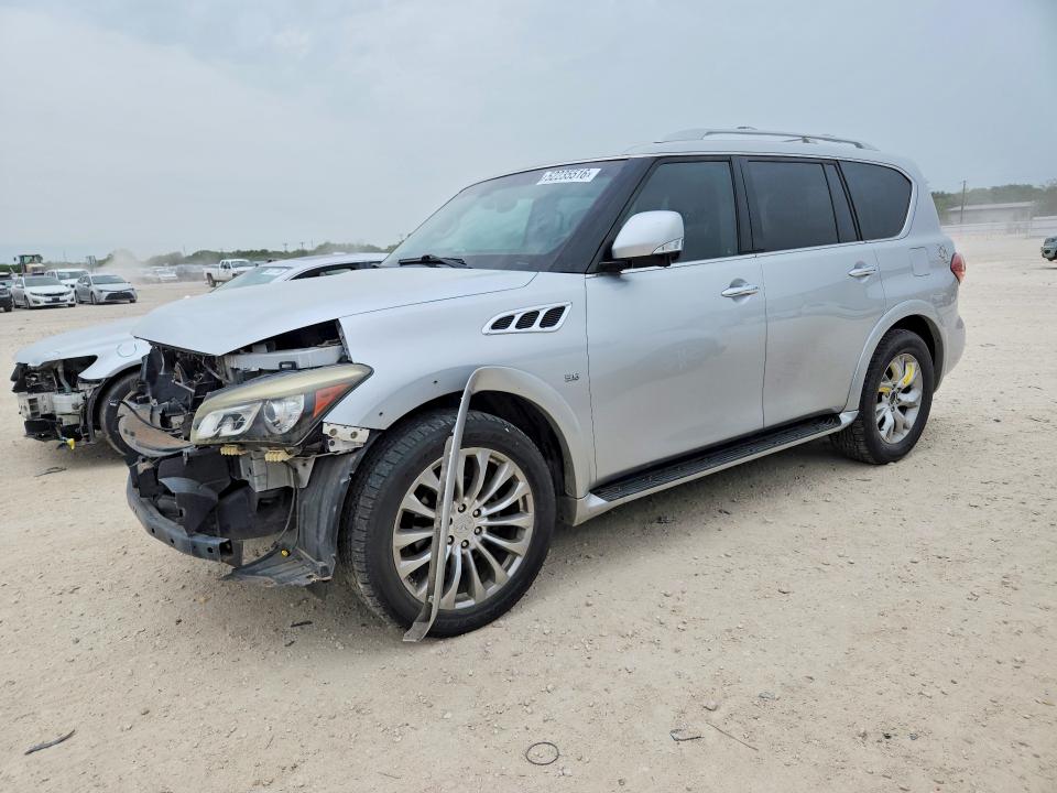 52235516 :رقم المزاد ، JN8AZ2NE3F9081627 vin ، 2015 Infiniti Qx80 مزاد بيع