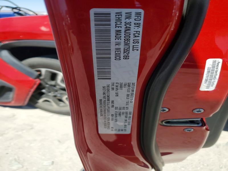 Aukcja sprzedaży 2021 Jeep Compass, vin: 3C4NJDDB5MT552169, numer aukcji: 54553936